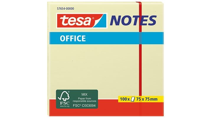 Tesa 57654 Nota Autoadhesiva Plaza Amarillo