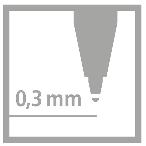 Stabilo Worker®+ Bolígrafo Roller 0.3 Mm Rojo