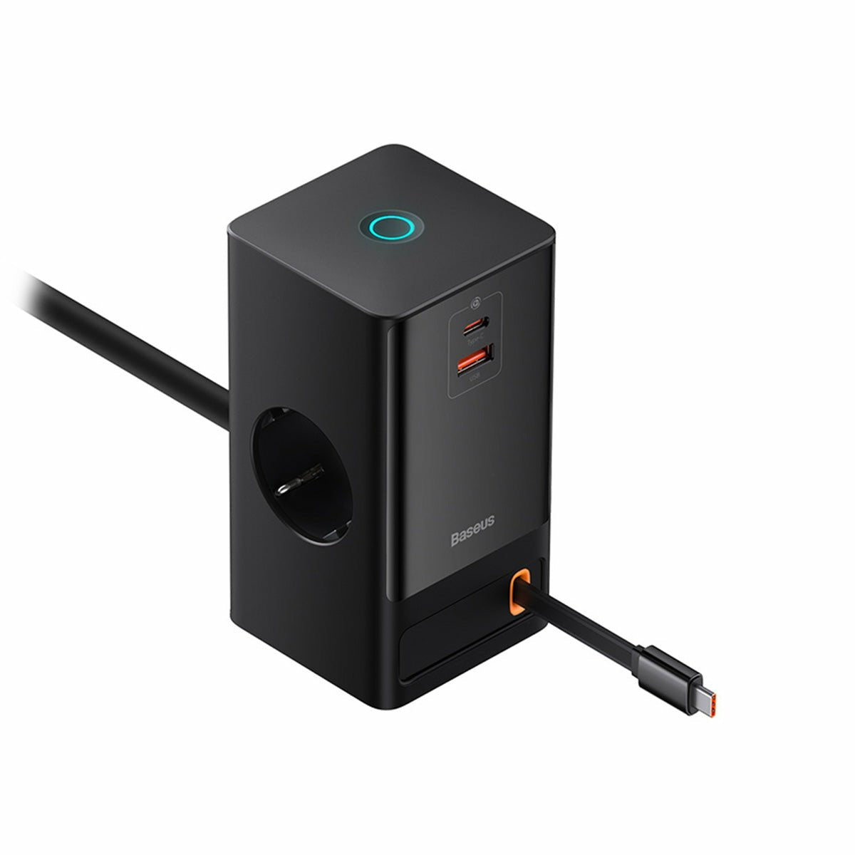 Ladowarka Sieciowa / Listwa Zasilajaca Baseus Powercombo65w (Czarna)