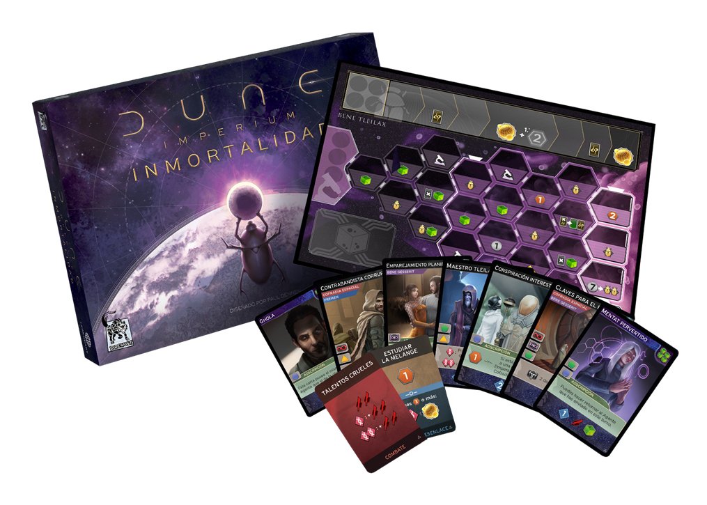 Juego De Mesa Dune Imperium Immortality Edad Recomendada 13 Años