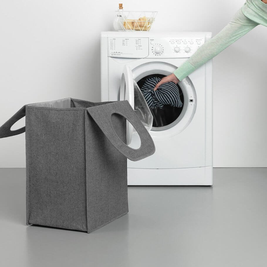 Brabantia 120381 Cesto Para Ropa 55 L Rectangular Negro