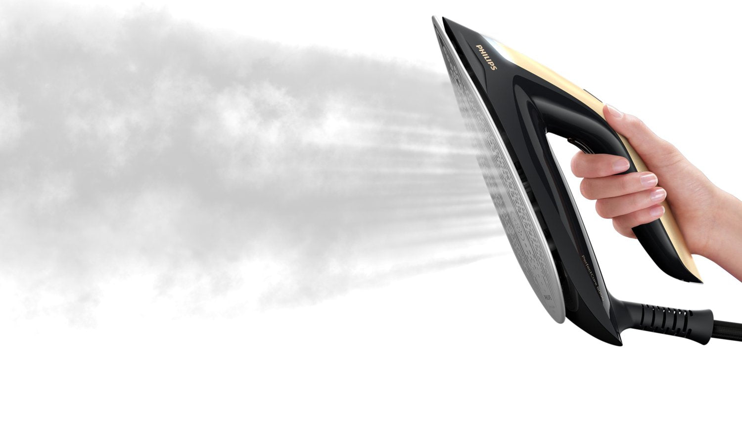 EAN 8710103970262 - Philips PSG8130/80 estación plancha al vapor 2700 W 1,8 L Suela SteamGlide Elite Negro, Oro imagen 9