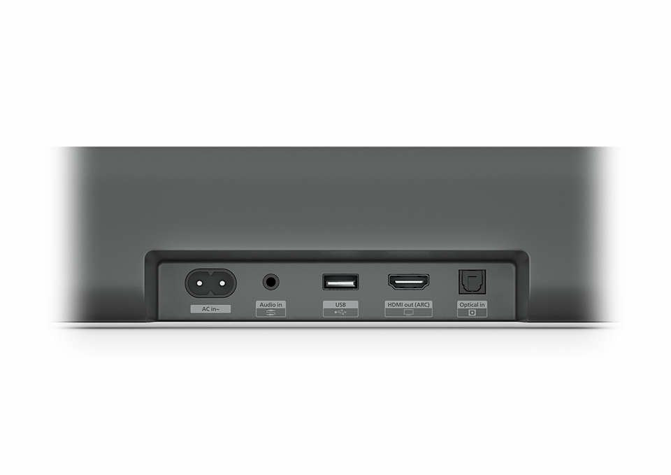 Barra De Sonido Philips Tab5309/10 2.1 Canales 120 W Gris