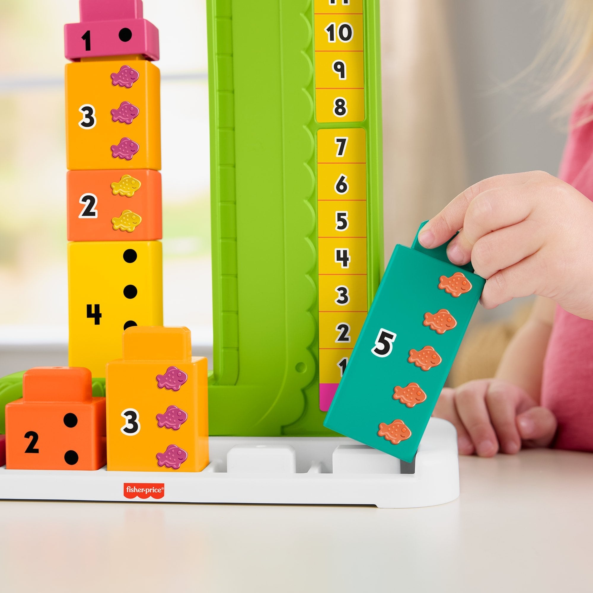 Fisher-Price Mi Número Crocodile, Aprendiendo Juguetes Jct13