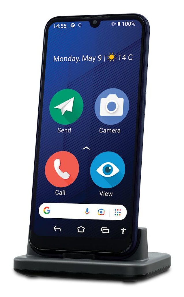 EAN 7322460084936 - Doro 8200 15,5 cm (6.1") SIM única Android 12 4G USB Tipo C 4 GB 64 GB 3000 mAh Azul imagen 3