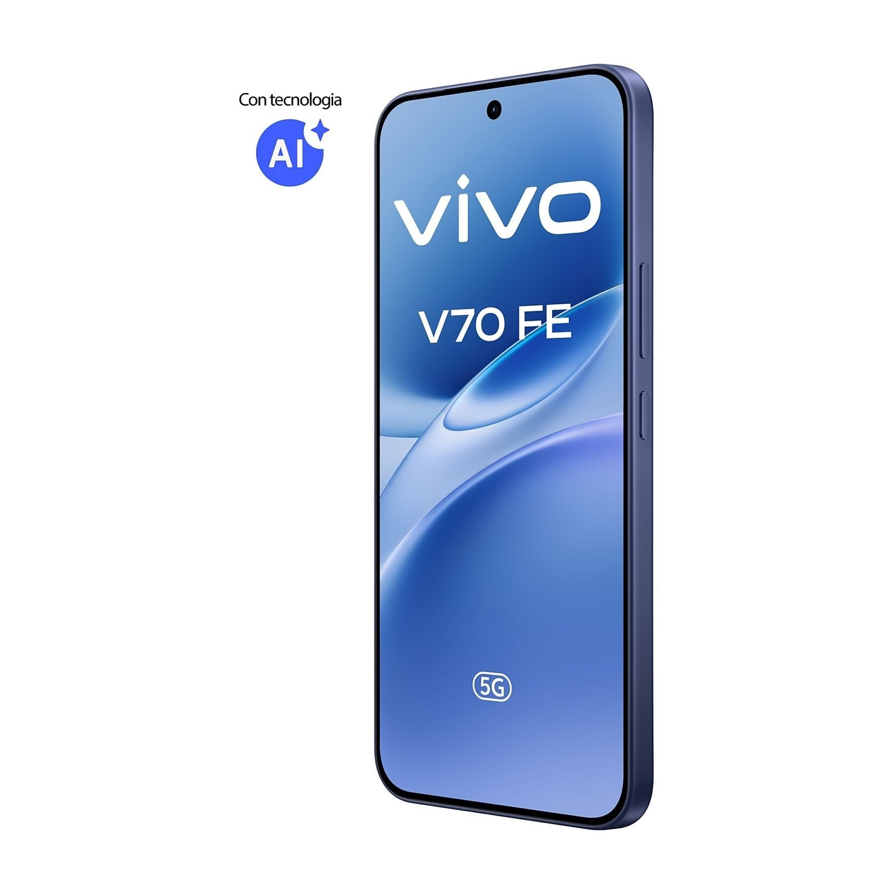 Smartphone Vivo V70 Fe 8gb 512gb 6.83' 5g Azul Incluye Cargador + Auriculares