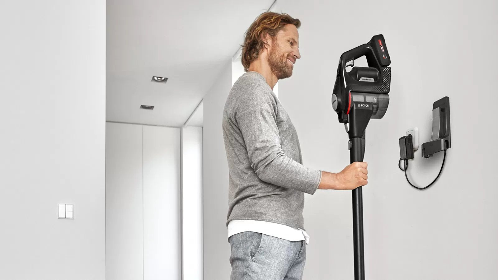 Bosch Unlimited 8 Recharchable Vacuum Cleaner Black