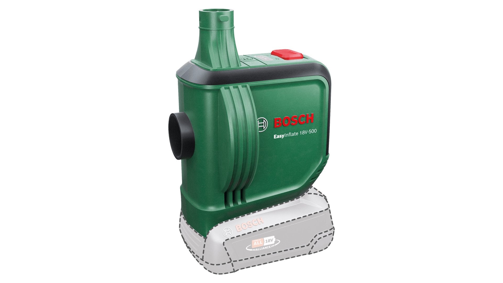 EAN 4053423240115 - Bosch EasyInflate 18V-500 bomba de aire eléctrica 0,03 bar 530 l/min imagen 2