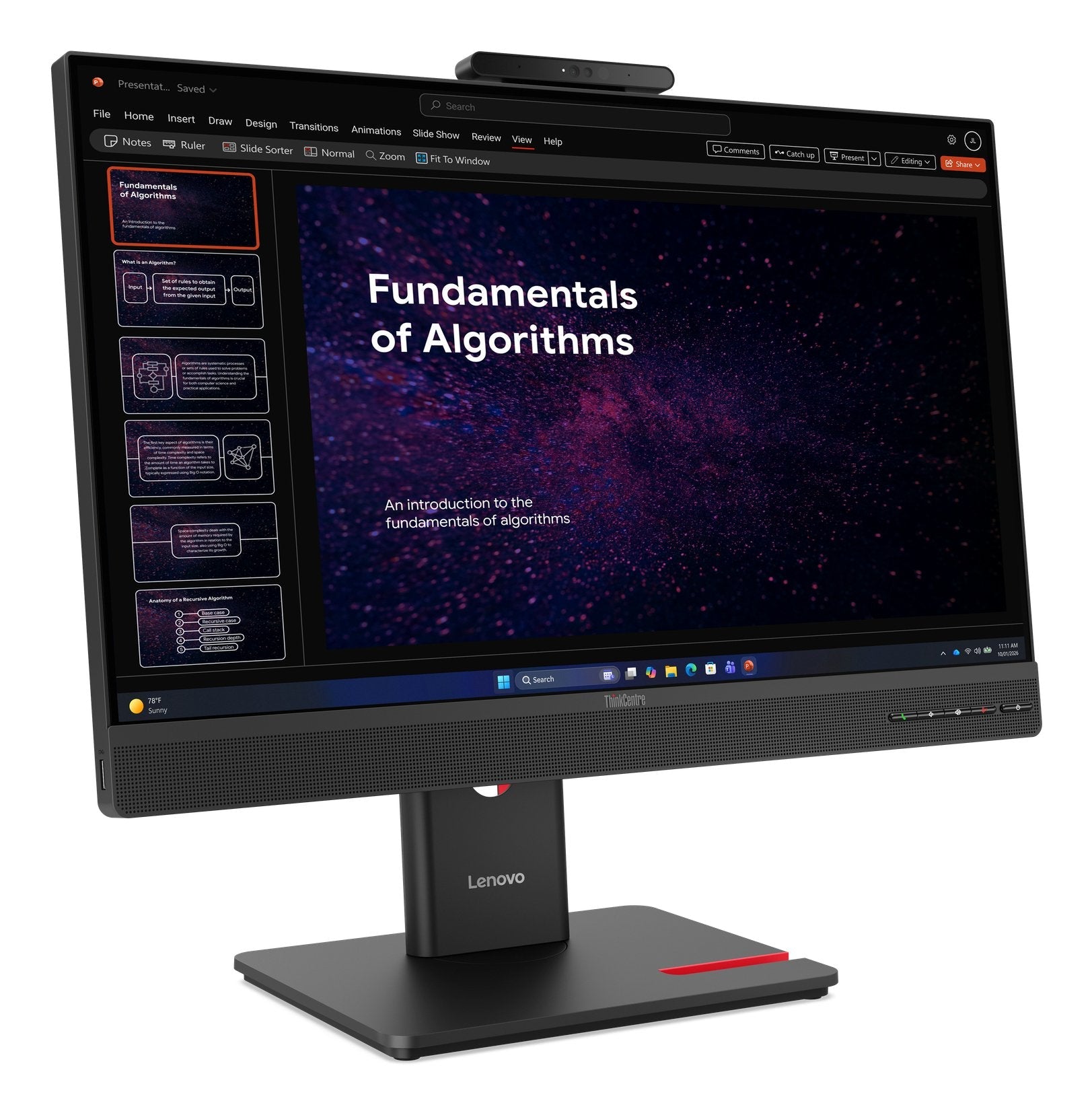 Lenovo Thinkcentre Tio24 Gen6 23.8inch Fhd 48-120hz 16:9 250cd/M2