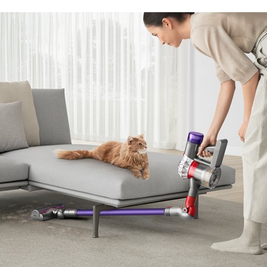EAN 5025155070932 - Dyson V8 Origin Aspiradora escoba 2 en 1 Batería Secar Sin bolsa 425 W Púrpura, Plata imagen 19