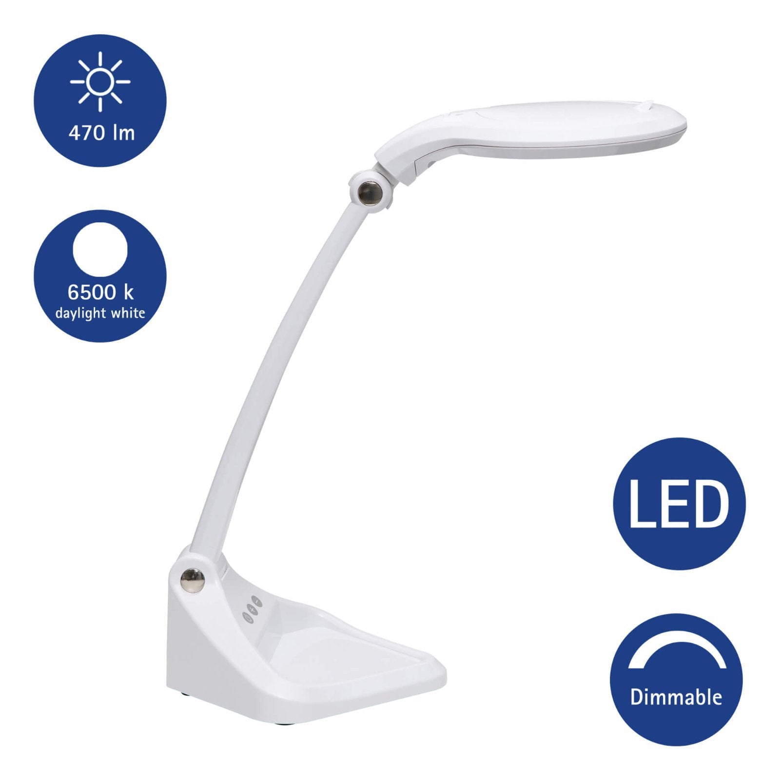 Maul 8261202 Lámpara De Mesa Blanco