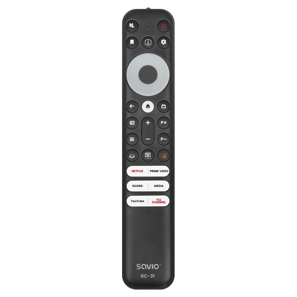 Savio Rc-31 Mando A Distancia Universal/De Repuesto Para Tv Tcl  Smart Tv