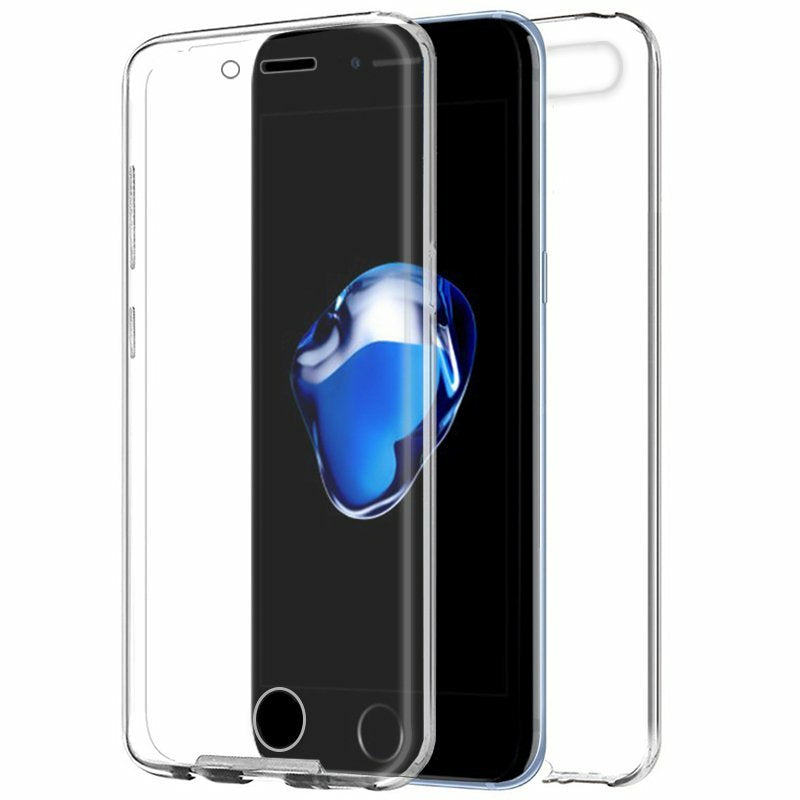 Funda Resistente Para Móvil, De Tipo Transparente, Silicona Semirígida 360º, Cubre Parte Frontal Y Trasera Del Smartphone.
Nada Podrá Destruir Tu Smartphone, Ni Caídas, Ni Golpes, Ni Arañazos... Tanto La Pantalla