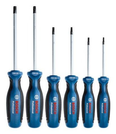 EAN 4059952522814 - Bosch Set of 6 Professional Torx screwdrivers Juego Destornillador plano imagen 3