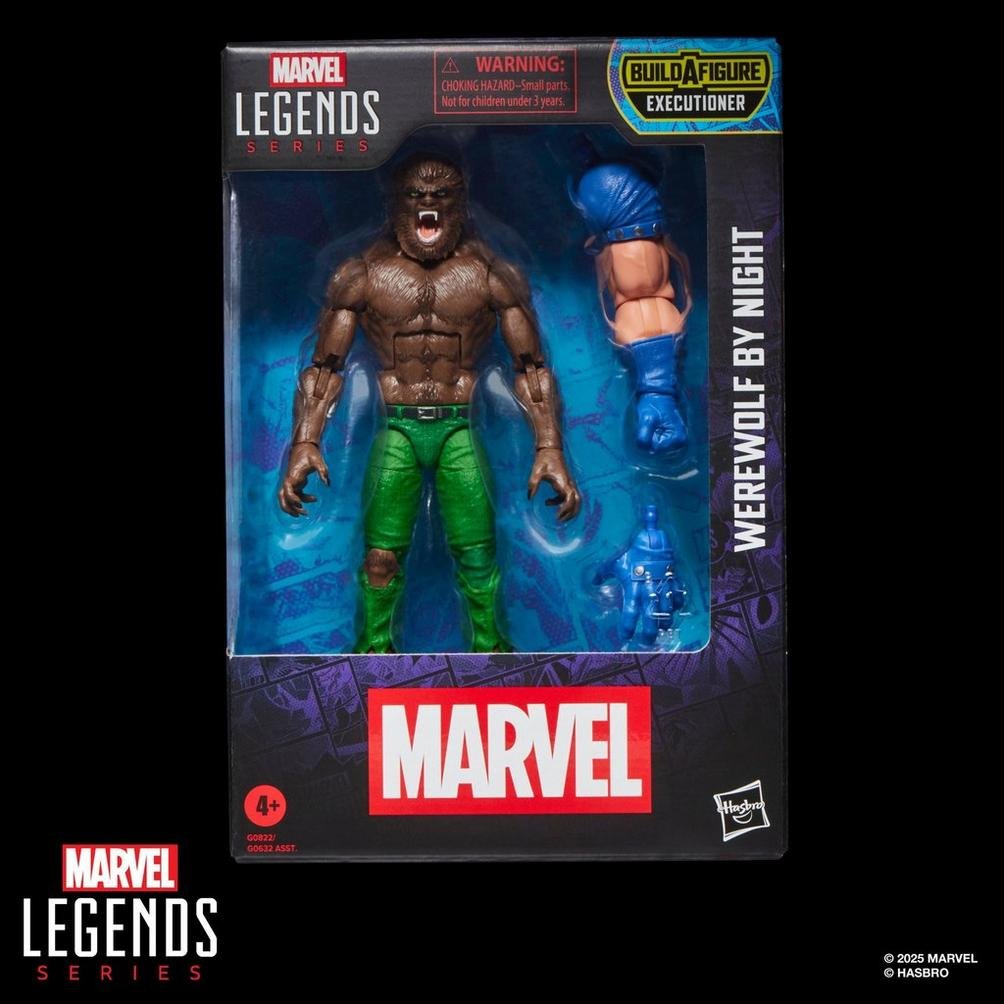 Figura Werewolf By Night Marvel Legends Series 15cm