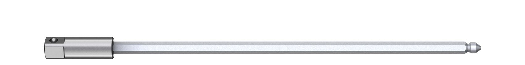 Wiha Varilla Intercambiable Con Cuadrado De 1/4" Para Destornillador Dinamométrico Con Mango Largo 155 Mm