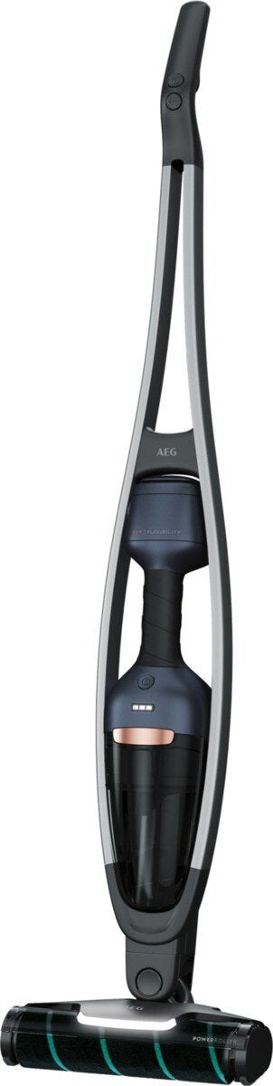 EAN 7332543722013 - AEG QX9-1-P5IB Aspiradora escoba Batería Secar Sin bolsa 0,35 L Negro, Indigo, Plata imagen 7