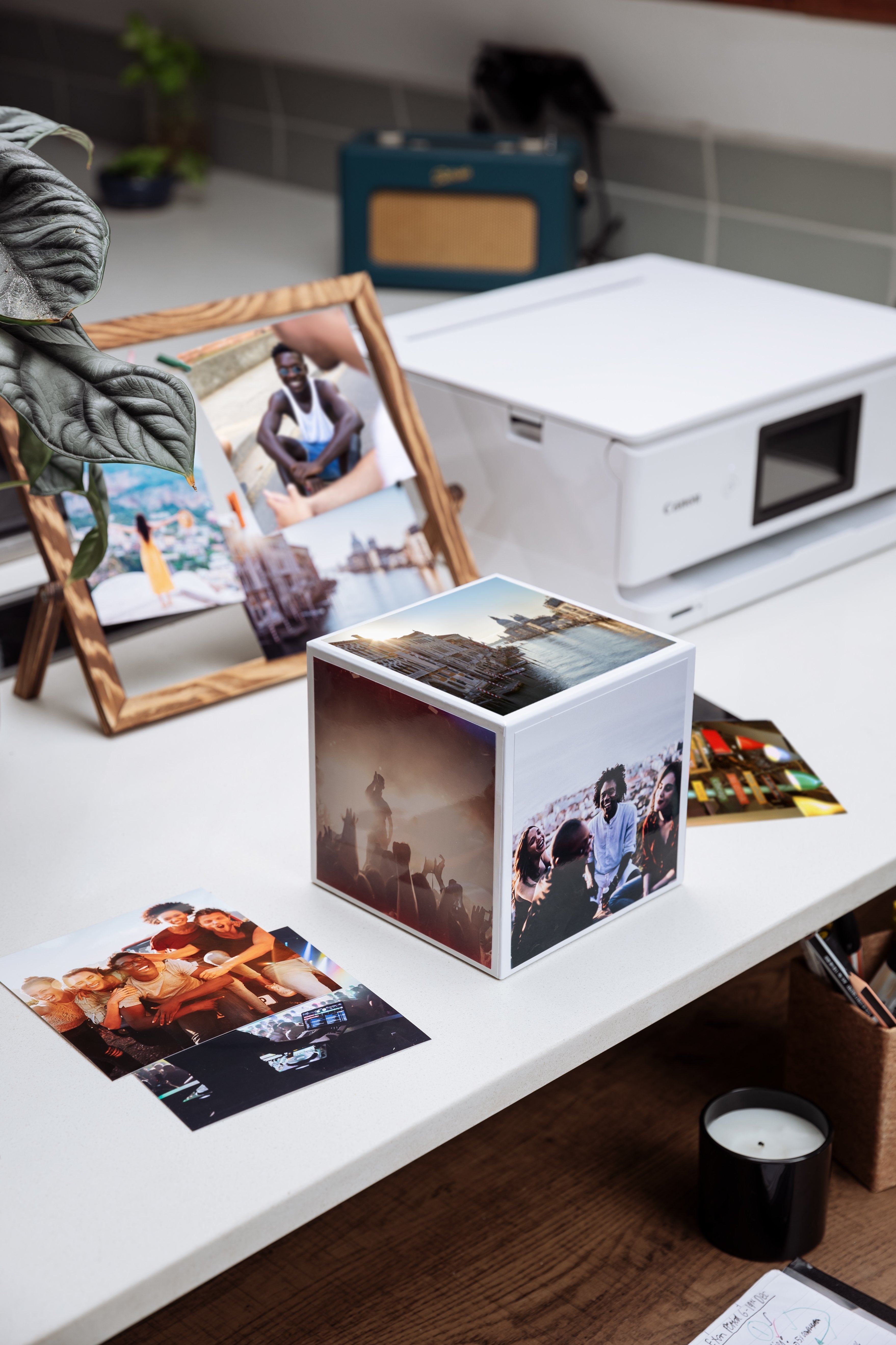 Canon Pg-560 / Cl-561 Photo Cube Value Pack Pp-201 13x13cm 40 Sh.