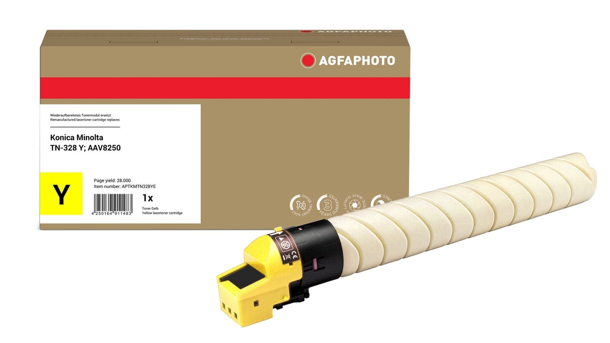 Agfa Photo Tóner Amarillo Aptkmtn328ye  28000 Copias