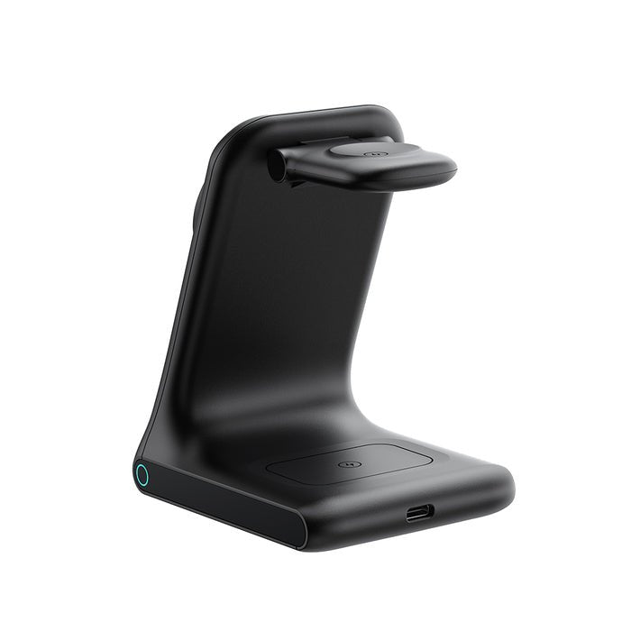 EAN 6956116745004 - JOYROOM JR-W15 Reloj inteligente, Smartphone, Auriculares Negro USB Cargador inalámbrico Carga rápida Int imagen 5