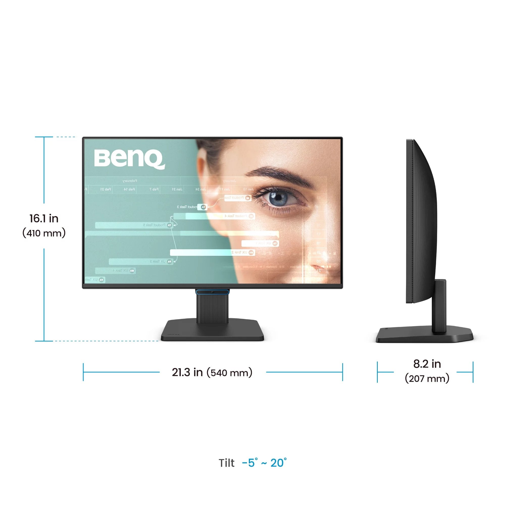 EAN 4718755096938 - BenQ GW2490C pantalla para PC 60,5 cm (23.8") 1920 x 1080 Pixeles Full HD Negro imagen 4