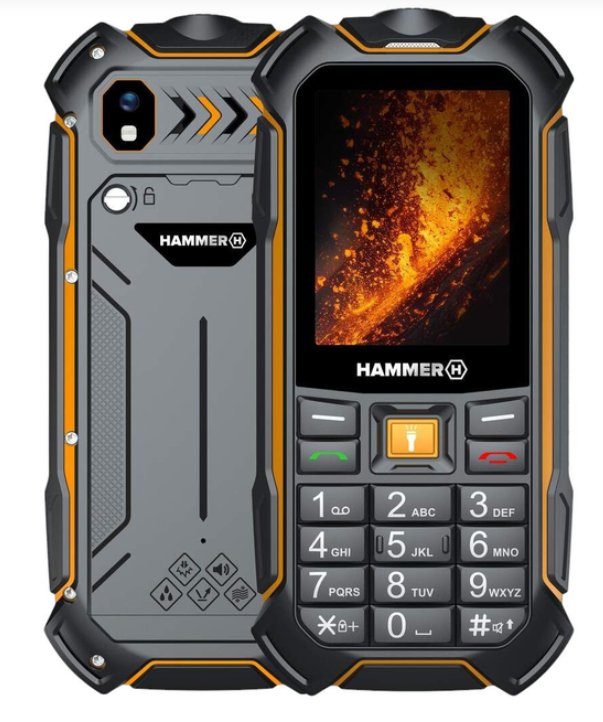 EAN 5902983634669 - HAMMER Boost 2 LTE 6,1 cm (2.4") 241 g Negro, Amarillo Teléfono resistente imagen 1