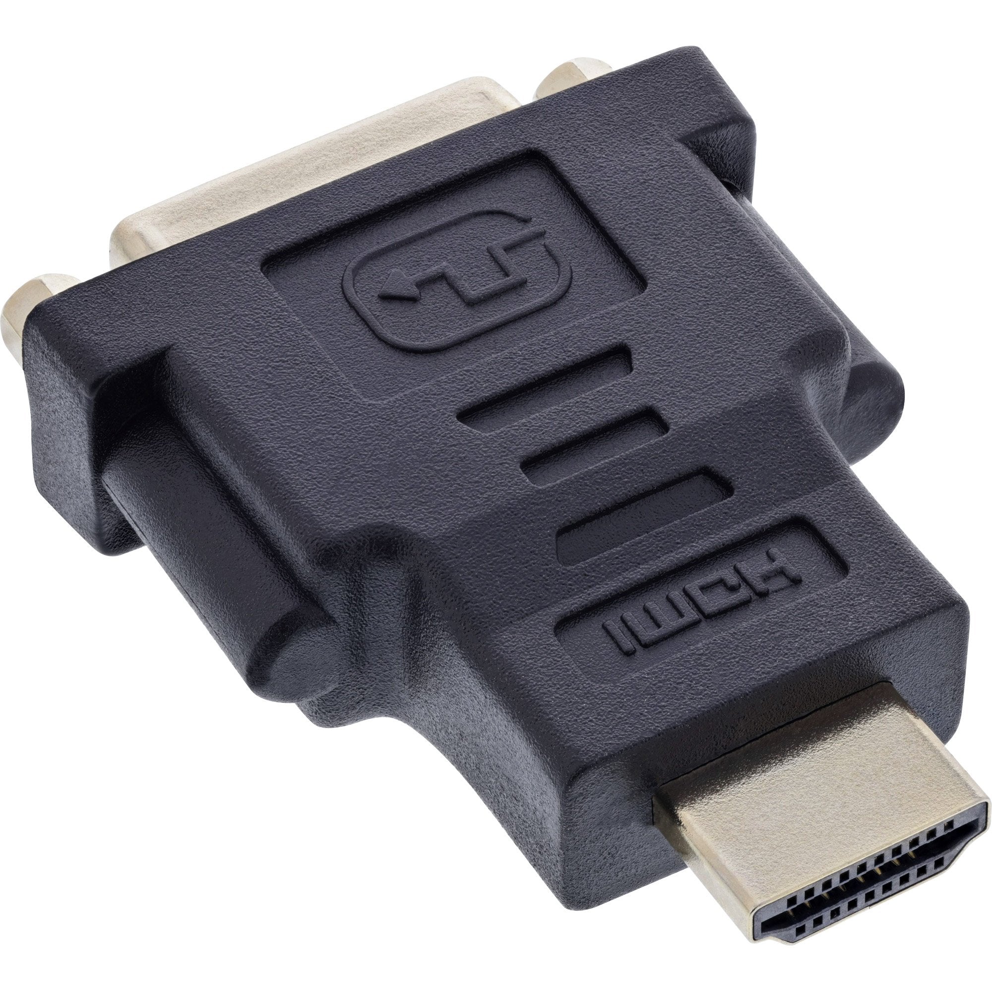 Adaptador Inline Hdmi A Dvi Macho A 24+1 Hembra