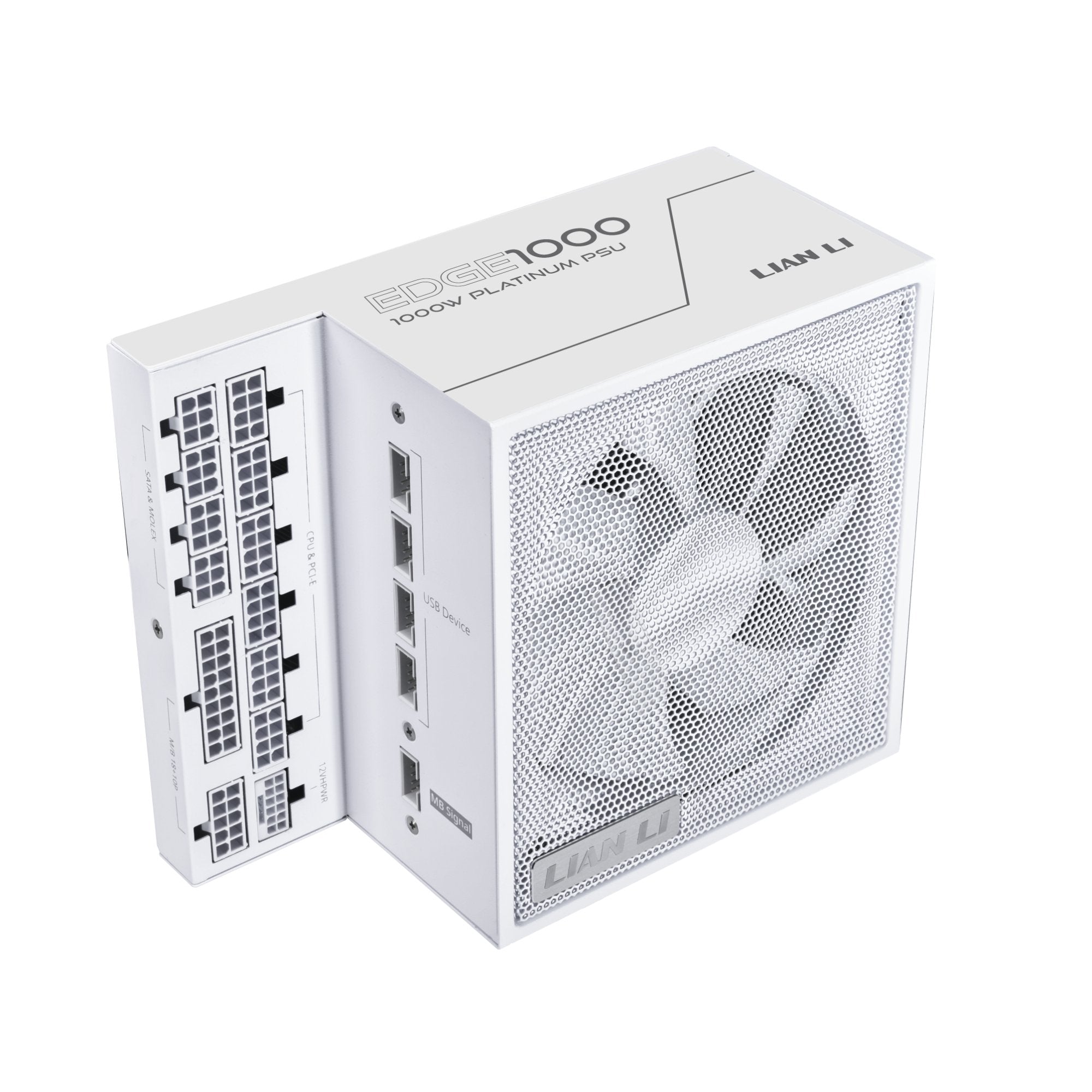 EAN 4718466015280 - Lian Li EG1000 unidad de fuente de alimentación 1000 W 20-pin ATX SFX Blanco imagen 3