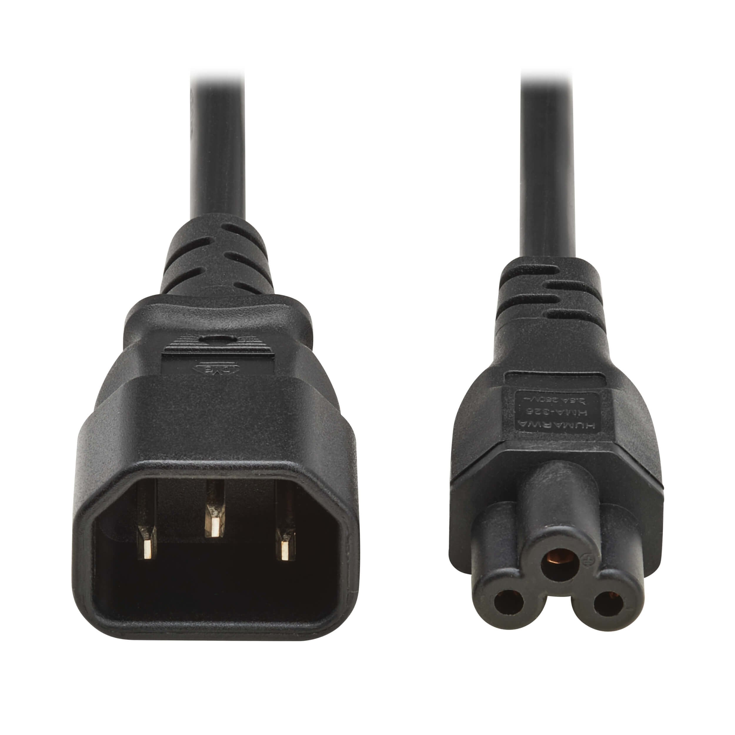 Power Cable C14 To C5 H05vv-F  2.5a 2m