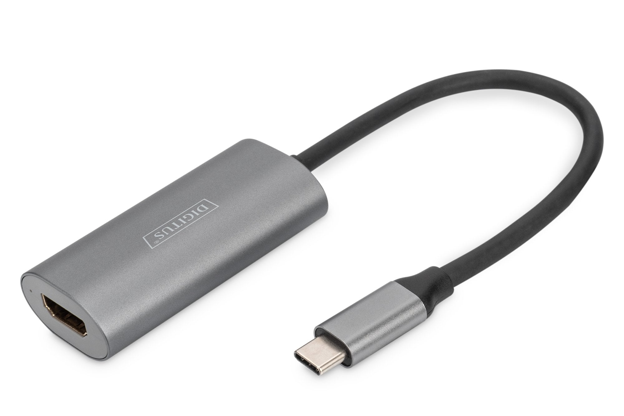 Digitus Usb-C->Hdmi Adaptador 20cm Usb-C->Hdmi 8k/60hz Plata