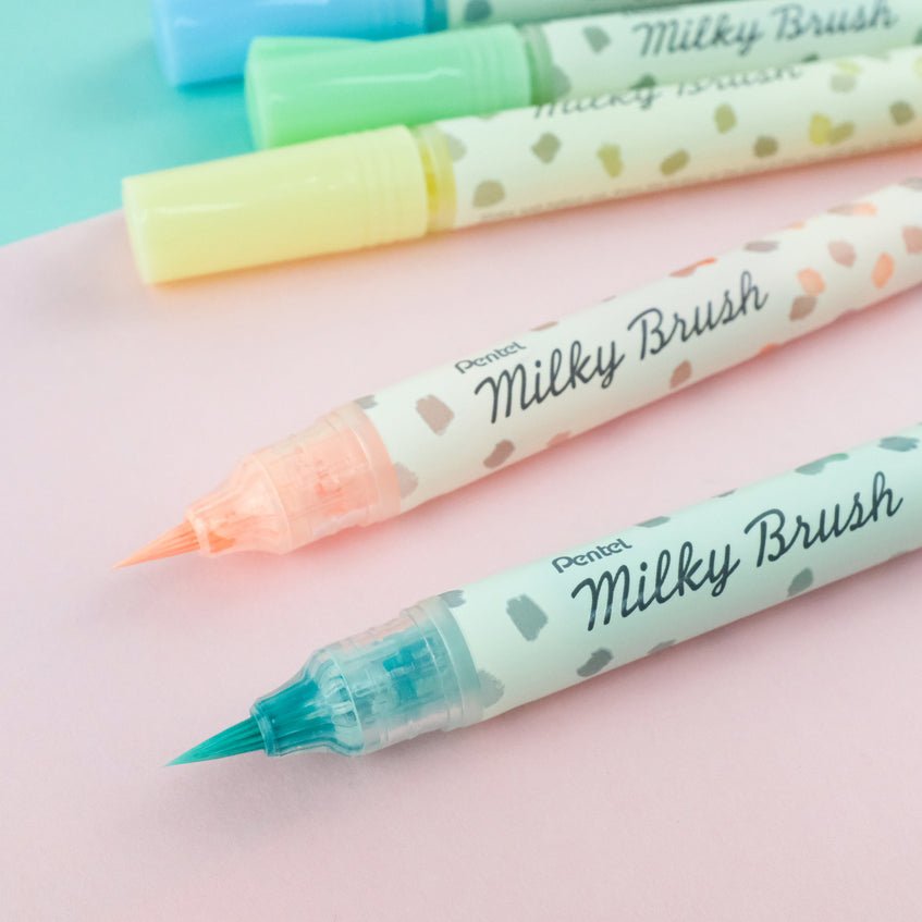 Pentel Pinselschreiber Milky Brush Menta
