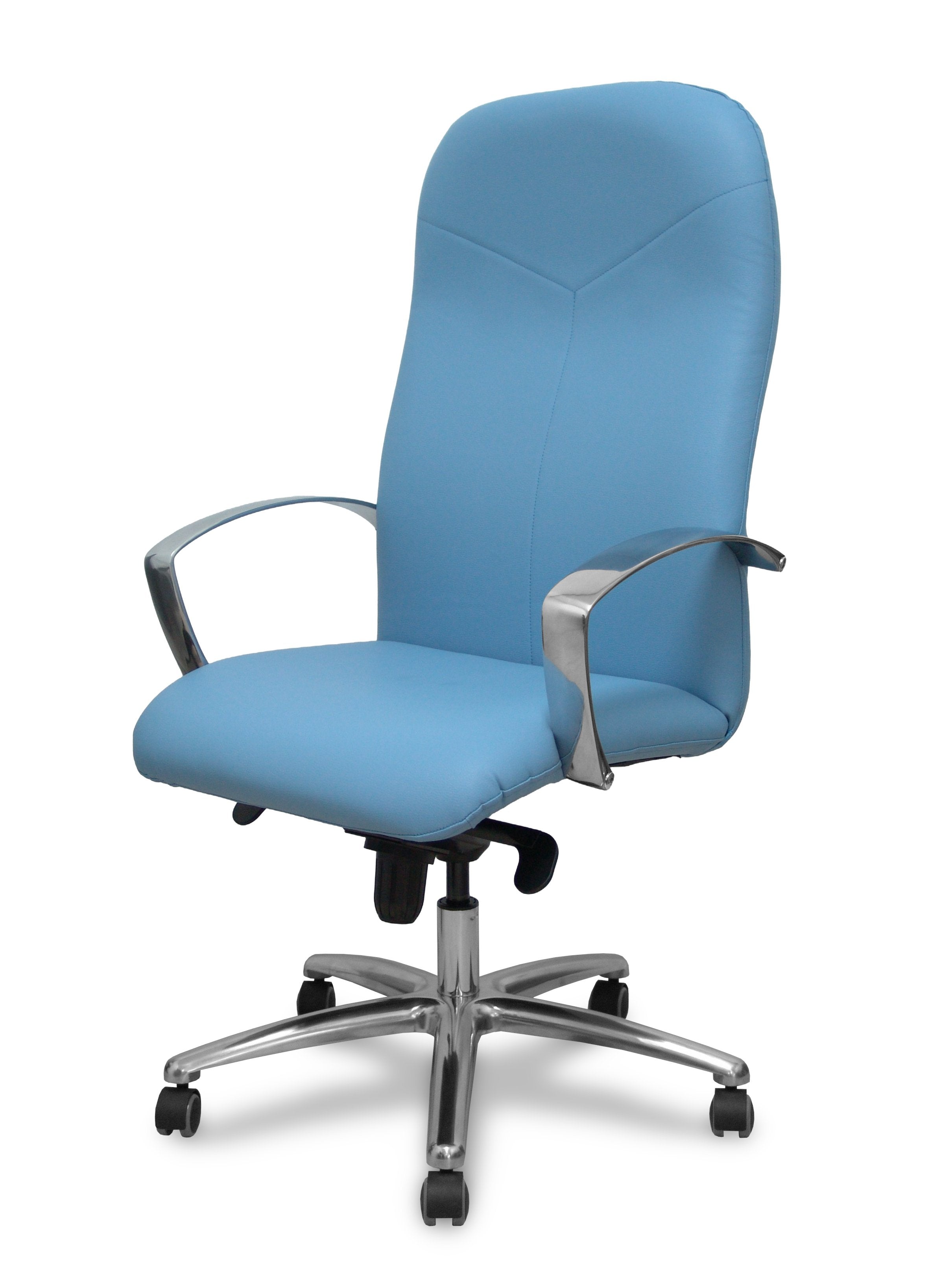 Piqueras Y Crespo Sillon Caudete Similpiel Azul Claro