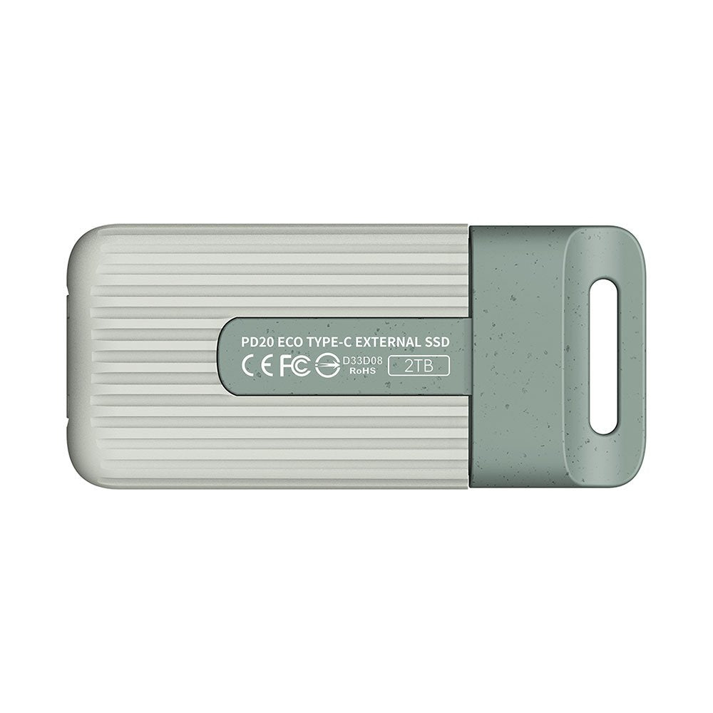 EAN 4711430804026 - Team Group PD20 ECO Mini 2 TB USB Tipo C 3.2 Gen 2 (3.1 Gen 2) Gris, Turquesa imagen 3