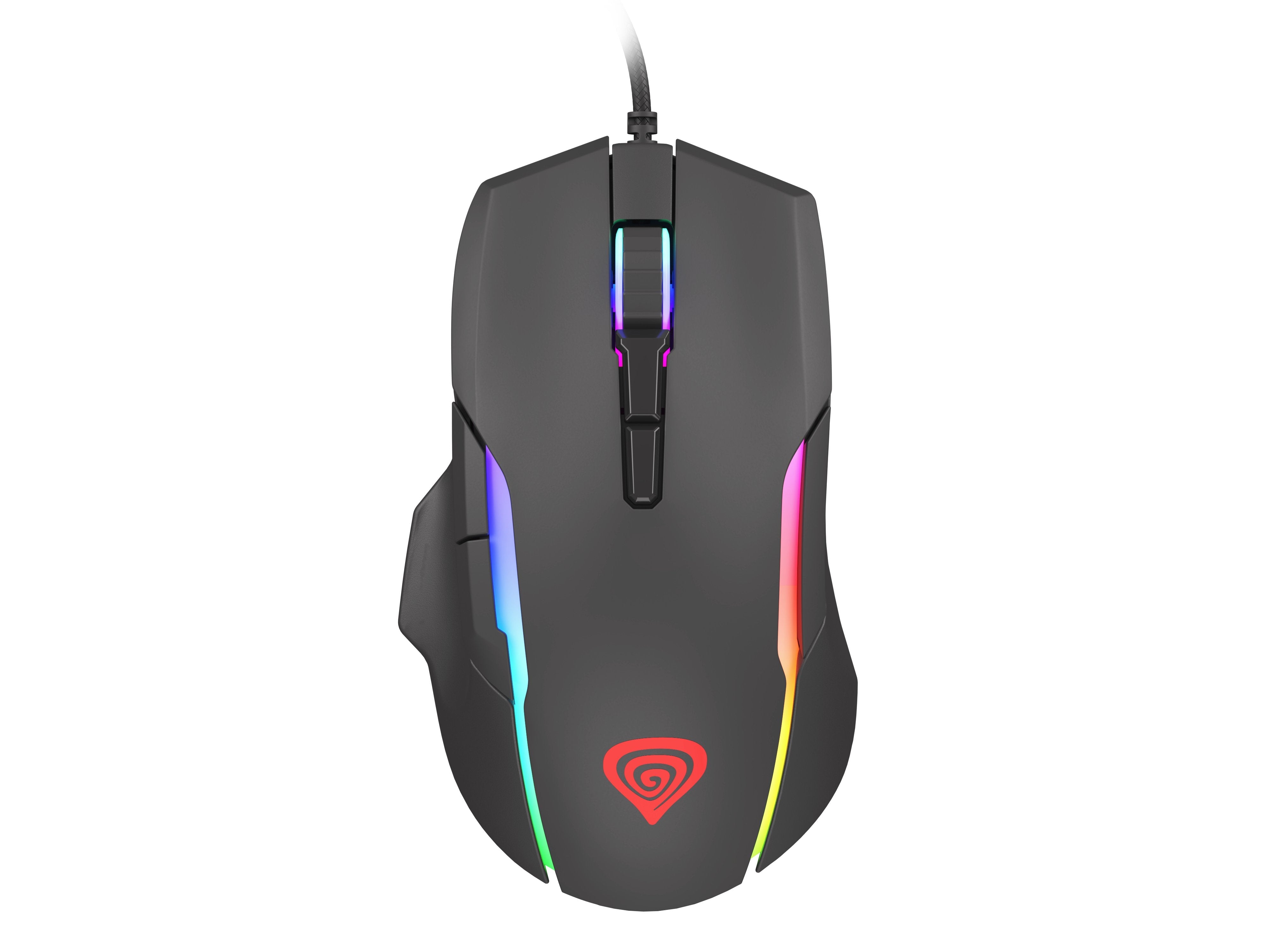Natec Genesis Xenon 220 Ratón Usb Tipo A Óptico 6400 Dpi Ambidextro