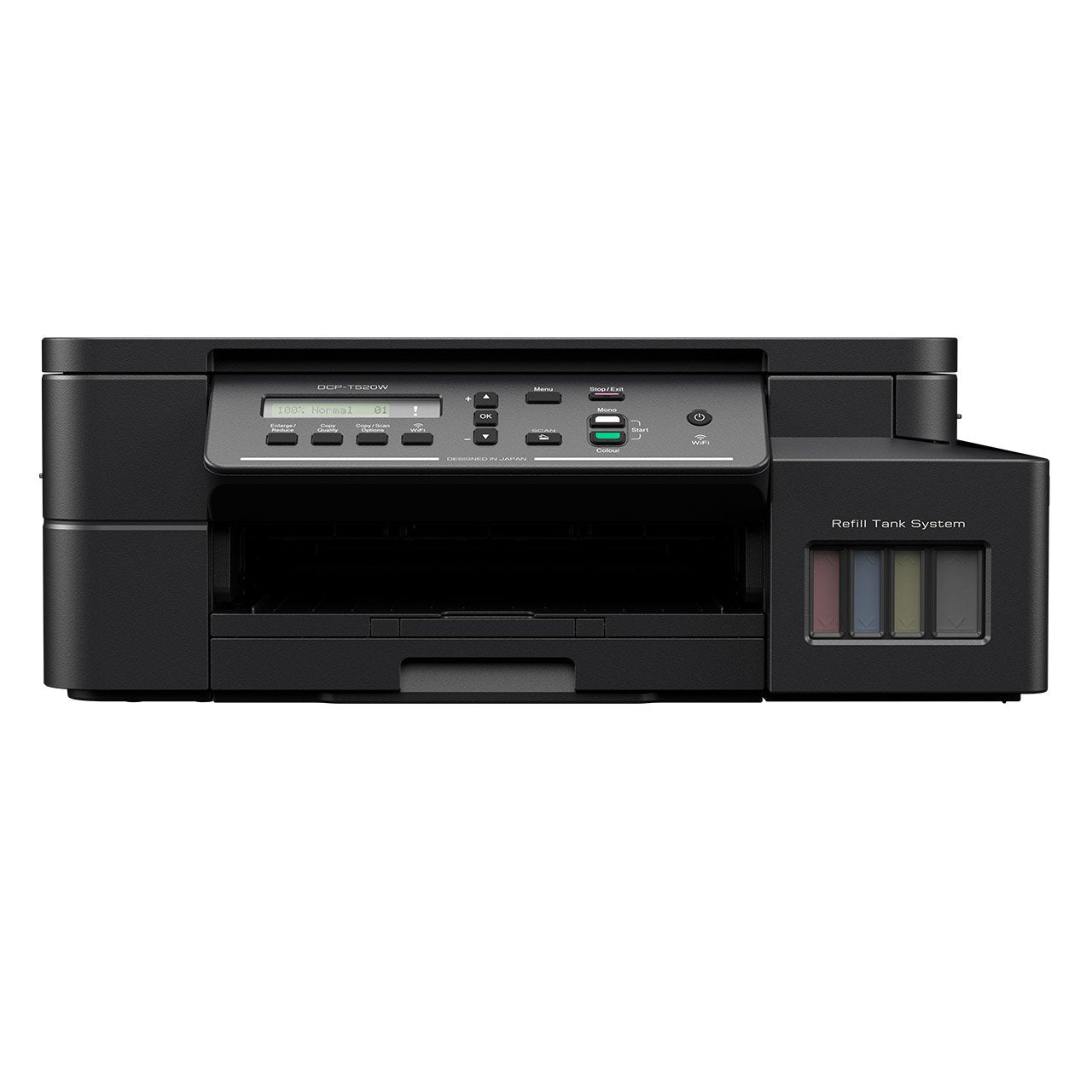 Impresora Multifunción Brother Dcp-T520w  Inyección De Tinta A4 6000 X 1200 Dpi 30 Ppm Wifi