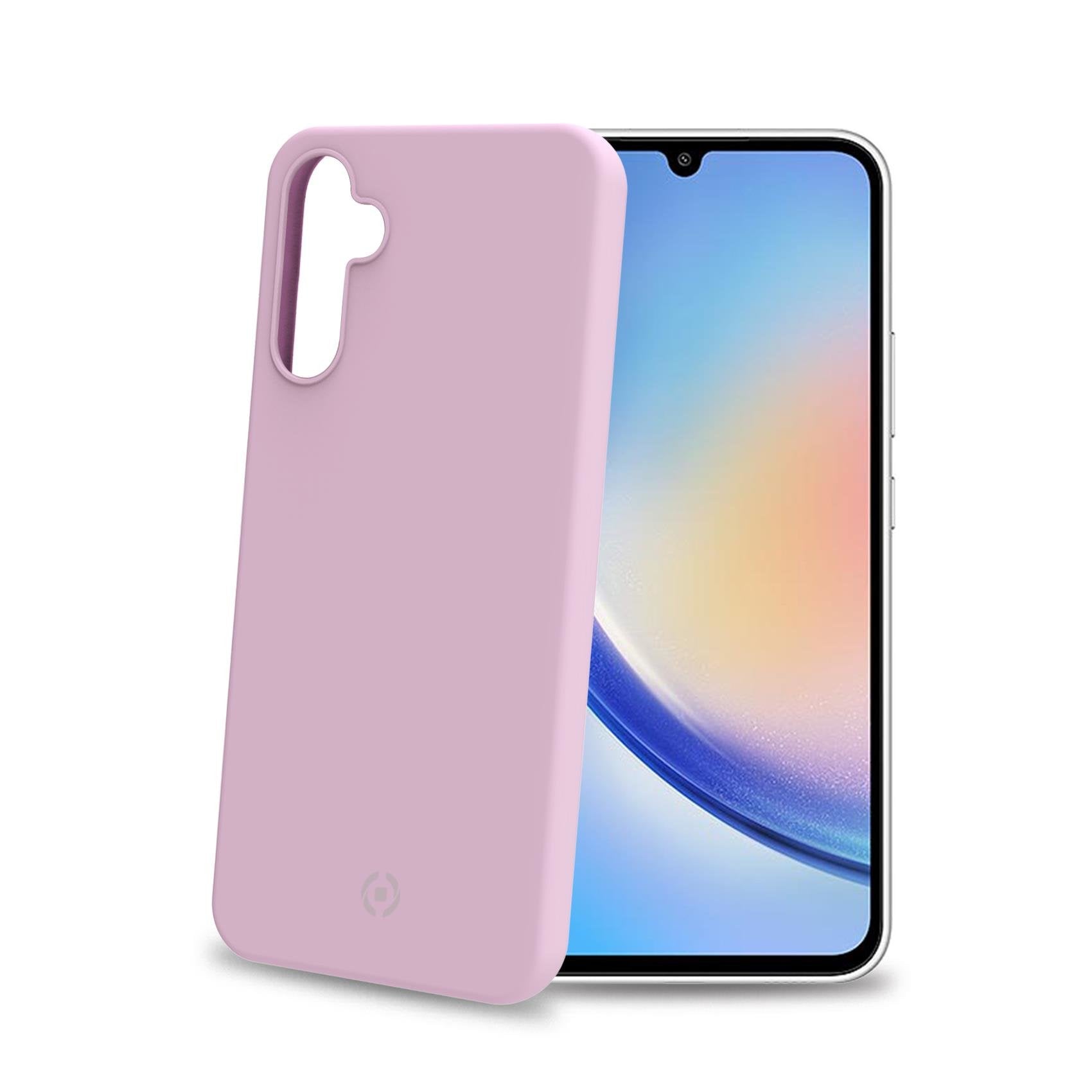 Celly Cromo1036pk Funda Para Samsung Galaxy A34 5g  (6.6") Rosa