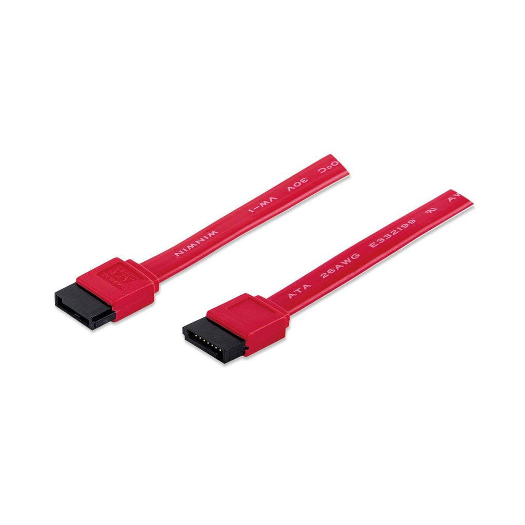 Manhattan Cable Sata M M 0.5m Rojo