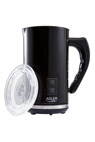 Espumador De Leche Adler Ad 4478 Automático Negro, Blanco