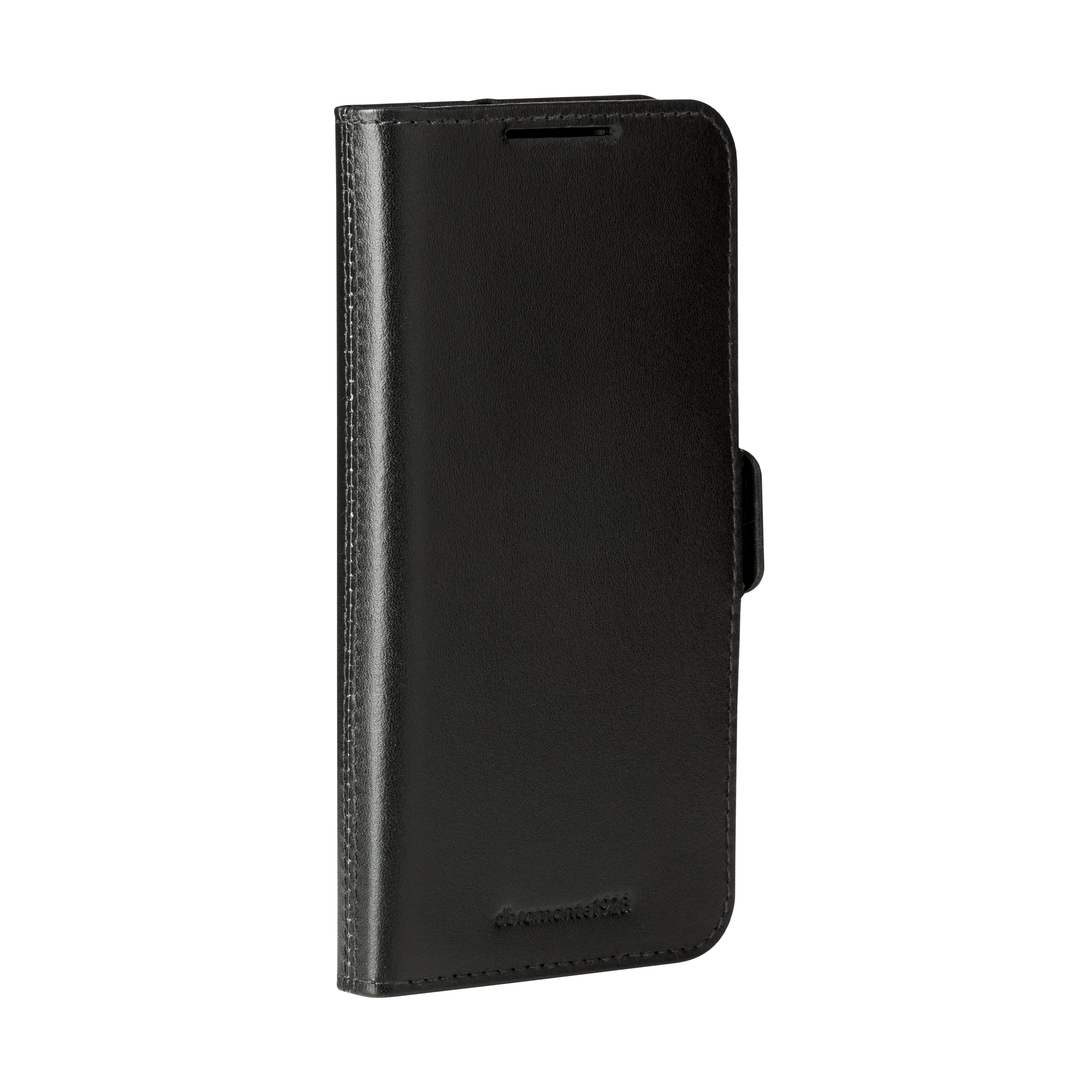 Dbramante1928 Copenhagen Funda Con Tapa Para Teléfono Móvil Cuero De Grano Entero Negro Para Samsung Galaxy S26