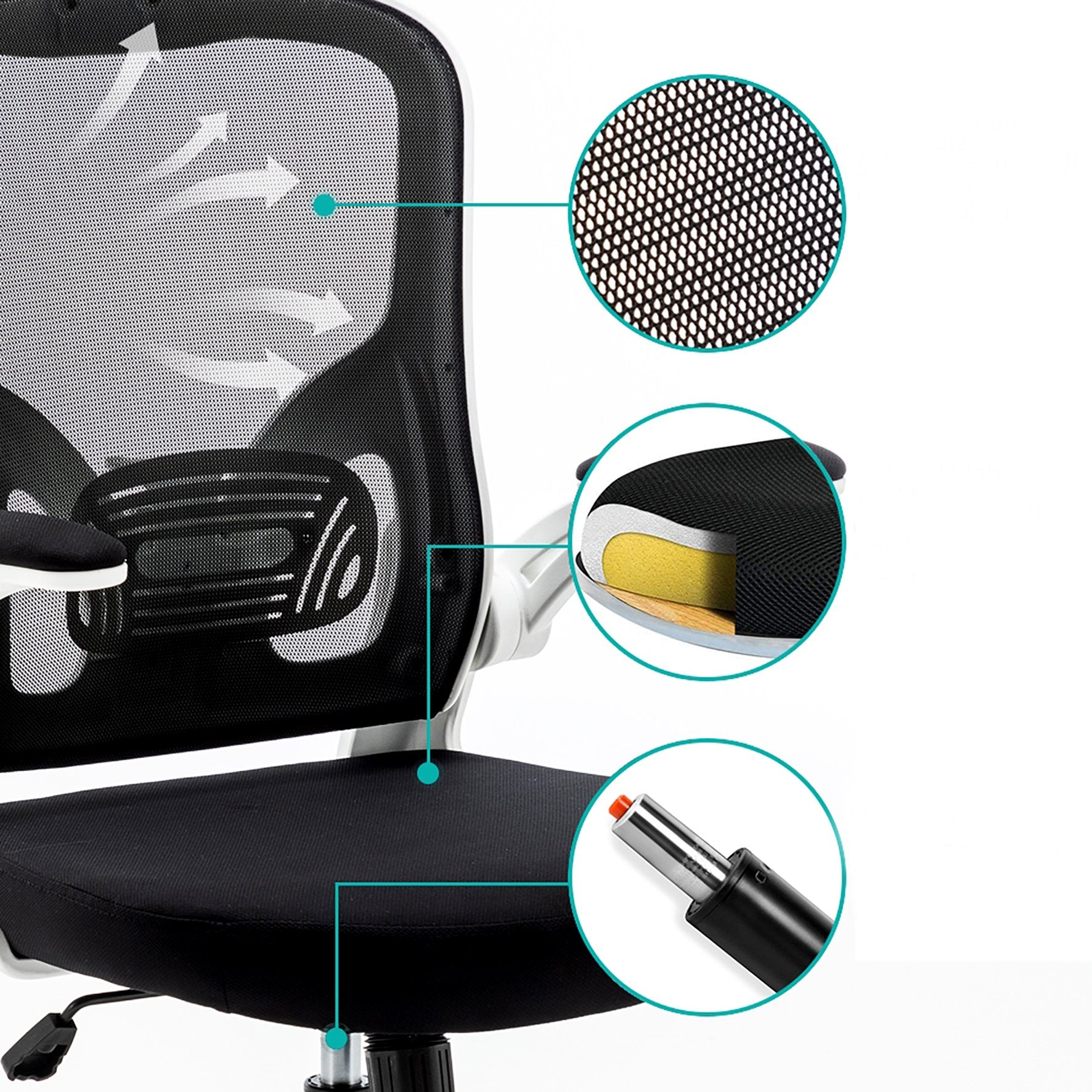 EAN 3760170881539 - Urban Factory Ergo Asiento inflable Respaldo de rejilla imagen 6
