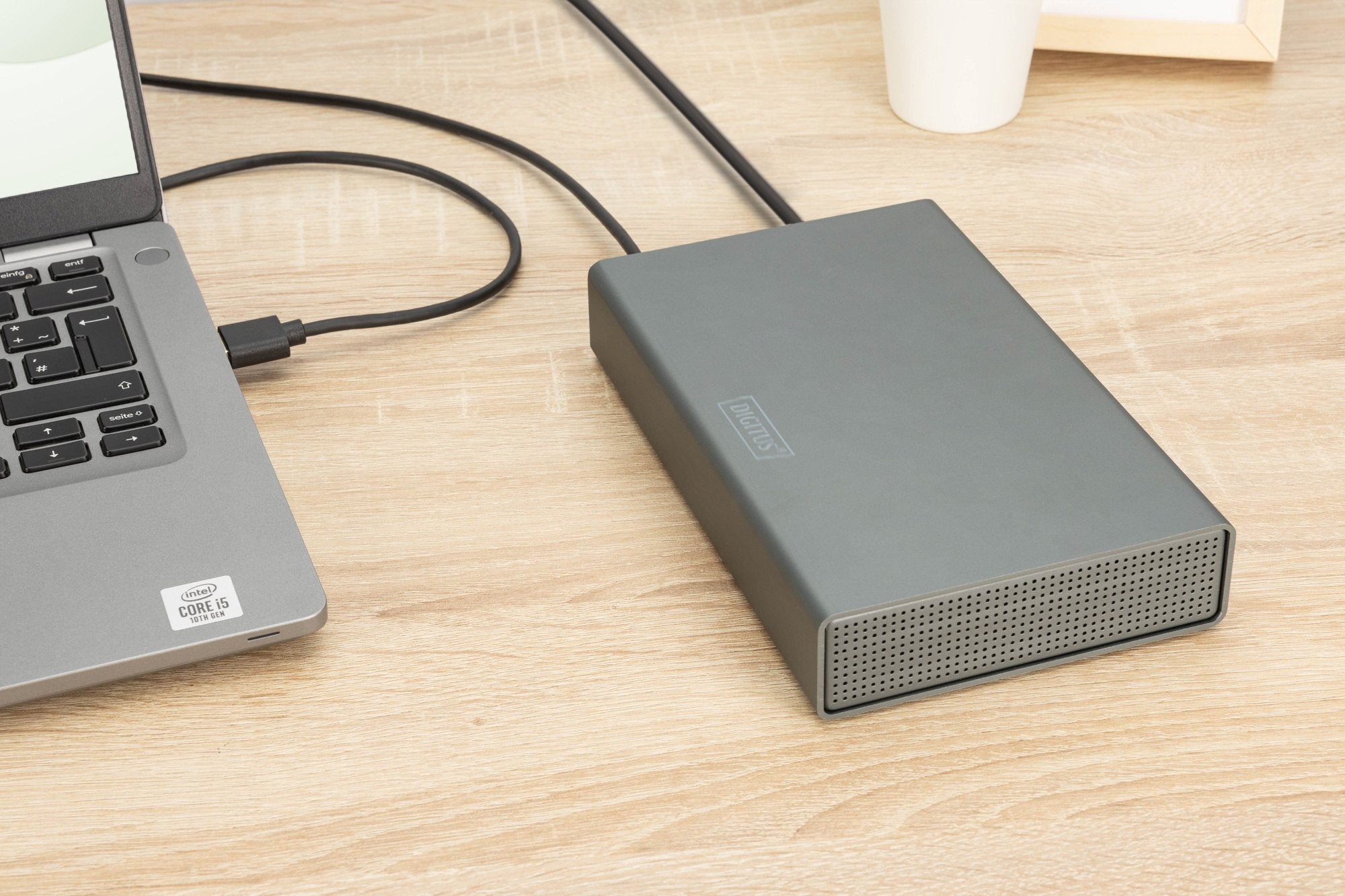 Digitus Usb 3.0 Femplattengehäuse 3,5" Sata 16tb Aluminium