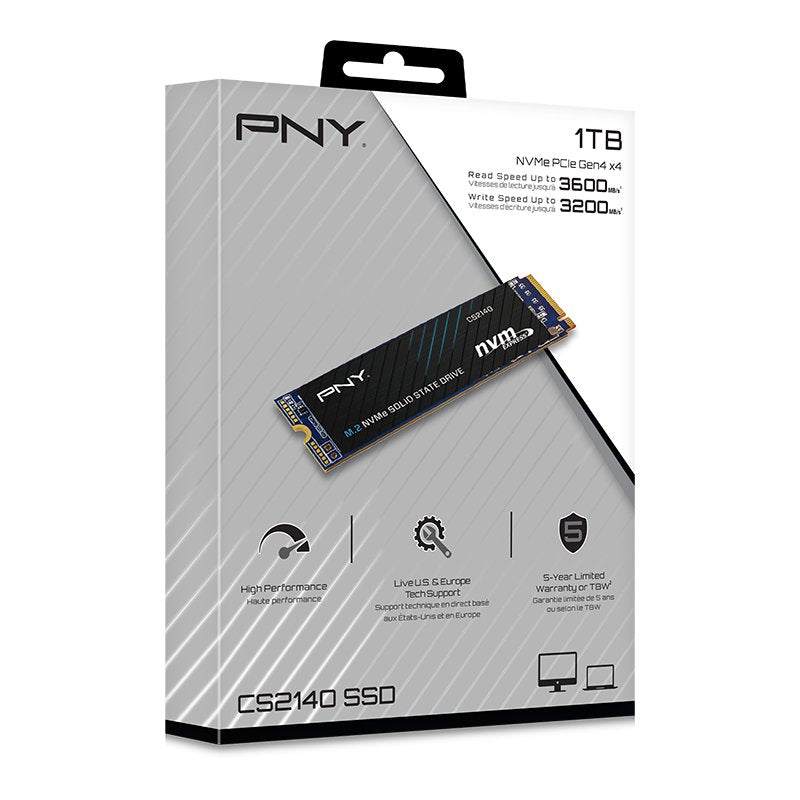 EAN 751492650944 - PNY CS2140 1 TB M.2 PCI Express 4.0 NVMe 3D NAND imagen 2