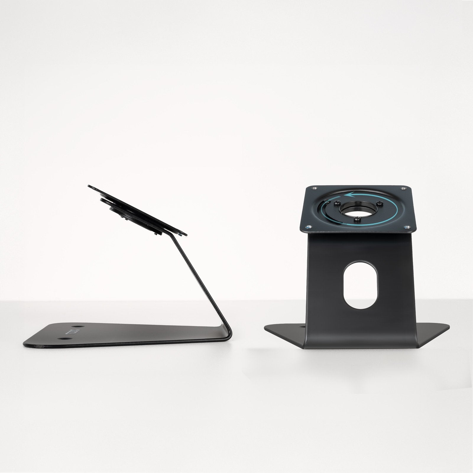 Soporte De Mesa Pared Para Marco Antirrobo De Tablet Tooq Tqatwm3401-B Negro