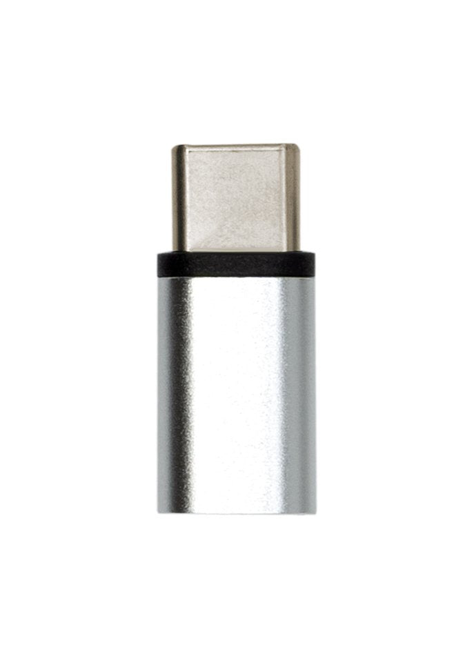 Proxtend Usbc-Microbas Cambiador De Género Para Cable Usb-C Usb Micro B Plata