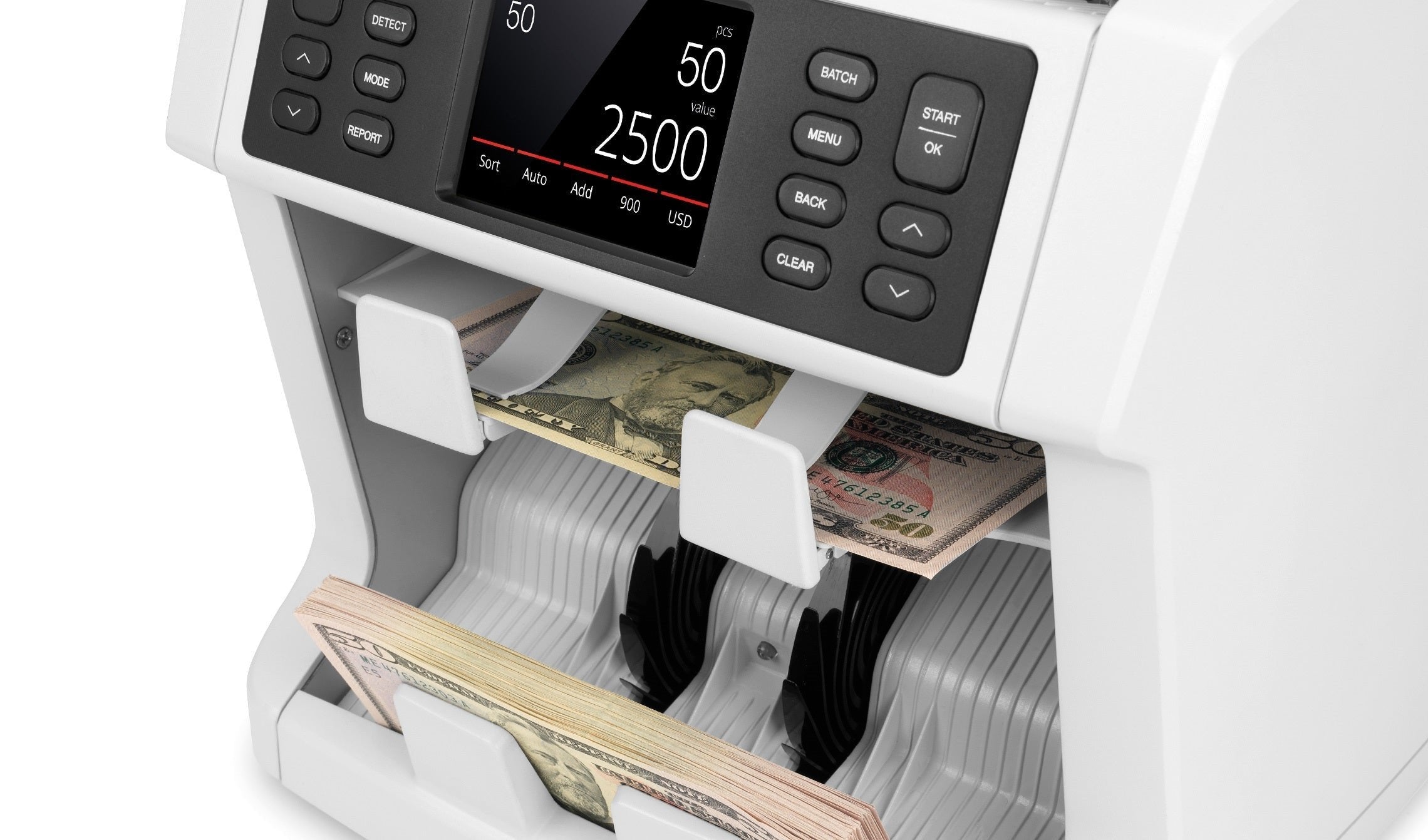 Safescan 2985-Sx Contador De Billetes Gris