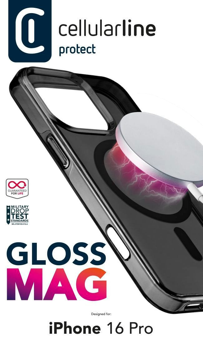 EAN 8018080482854 - Cellularline 8018080482854 funda para teléfono móvil 16 cm (6.3") Negro imagen 2