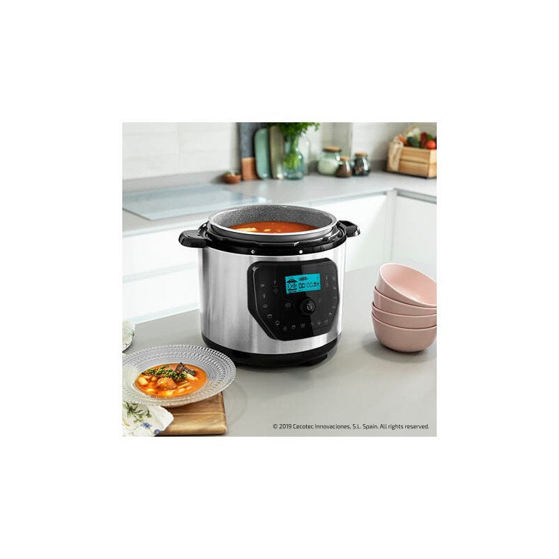 Olla Eléctrica Programable Cecotec Gm H Deluxe/ 1000w/ Capacidad 6l