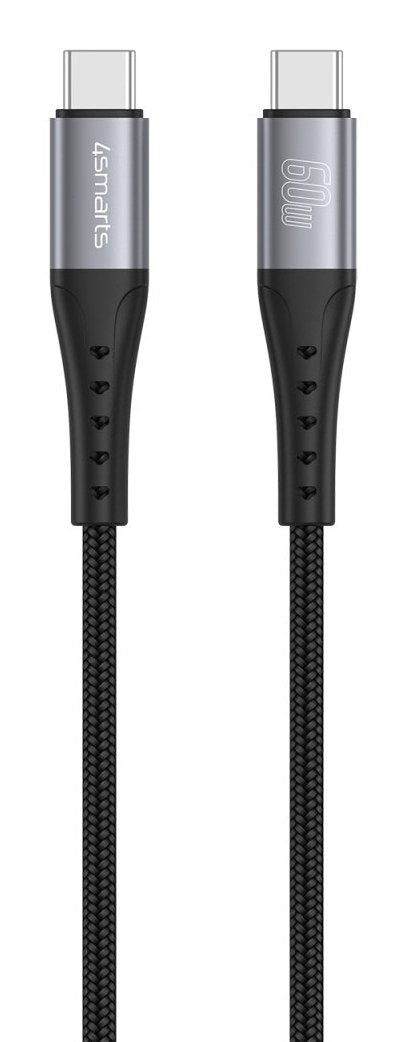 Cable 4smarts Usb-C Primecord 60w 1.5m. Schwarz