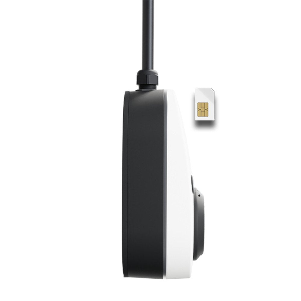 Cargador Go-E Gemini 2.0, 22 Kw 32 A Trifásico, Wallbox Blanco/Negro, Sin Cable, 4g/Lte Ch-05-22-51