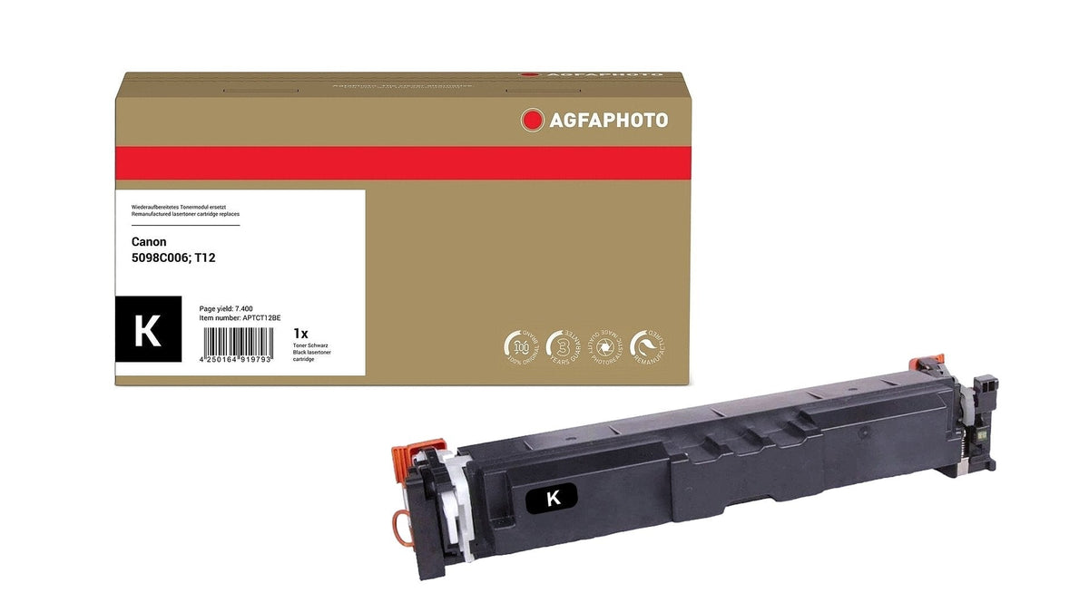 Agfa Photo Tóner Negro Aptct12be  7400 Copias